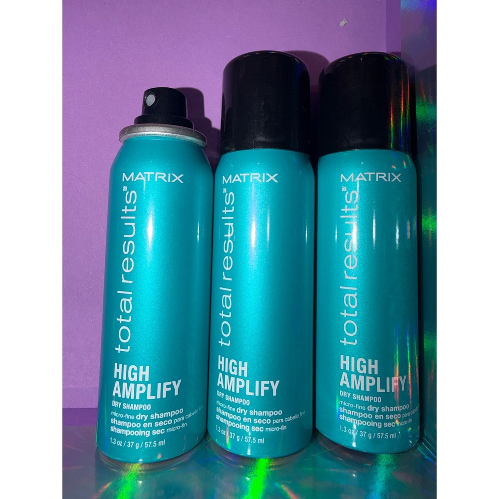 Matrix Dry Shampoo Total Results High Amplify Volumizing 3 Pack travel hair care
